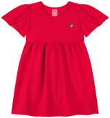 Vestido Feminino Infantil Malha Bubble
