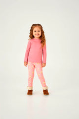 Blusa Feminina Infantil Canelada– Estilo Minimalista com Conforto Atemporal