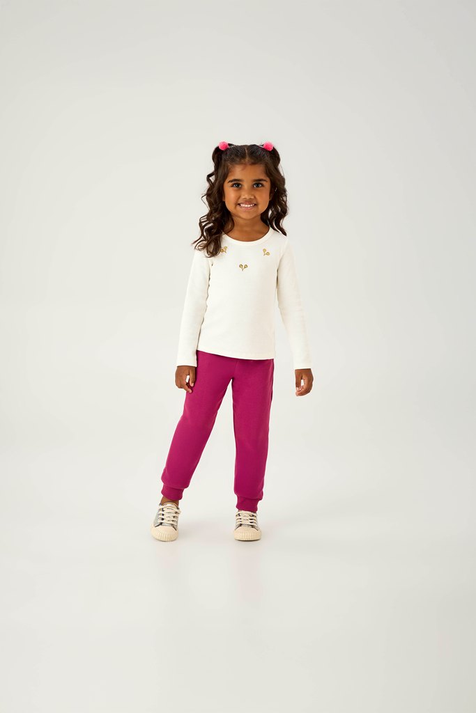 Blusa Feminina Infantil Pulla Bulla – Delicadeza Floral e Conforto no Dia a Dia