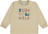 Camiseta Masculina Infantil Manga Longa Pulla Bulla – Born to Be Wild com Estilo Aventureiro