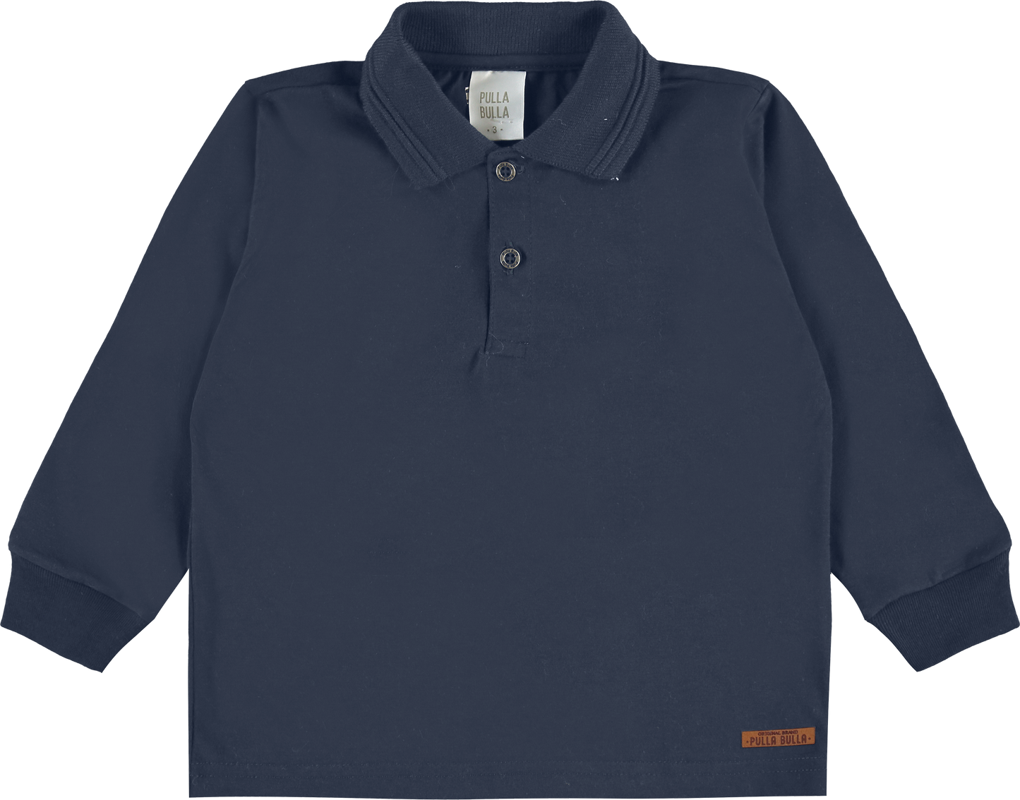 Polo Masculina Infantil Manga Longa Pulla Bulla – Estilo Clássico com Conforto