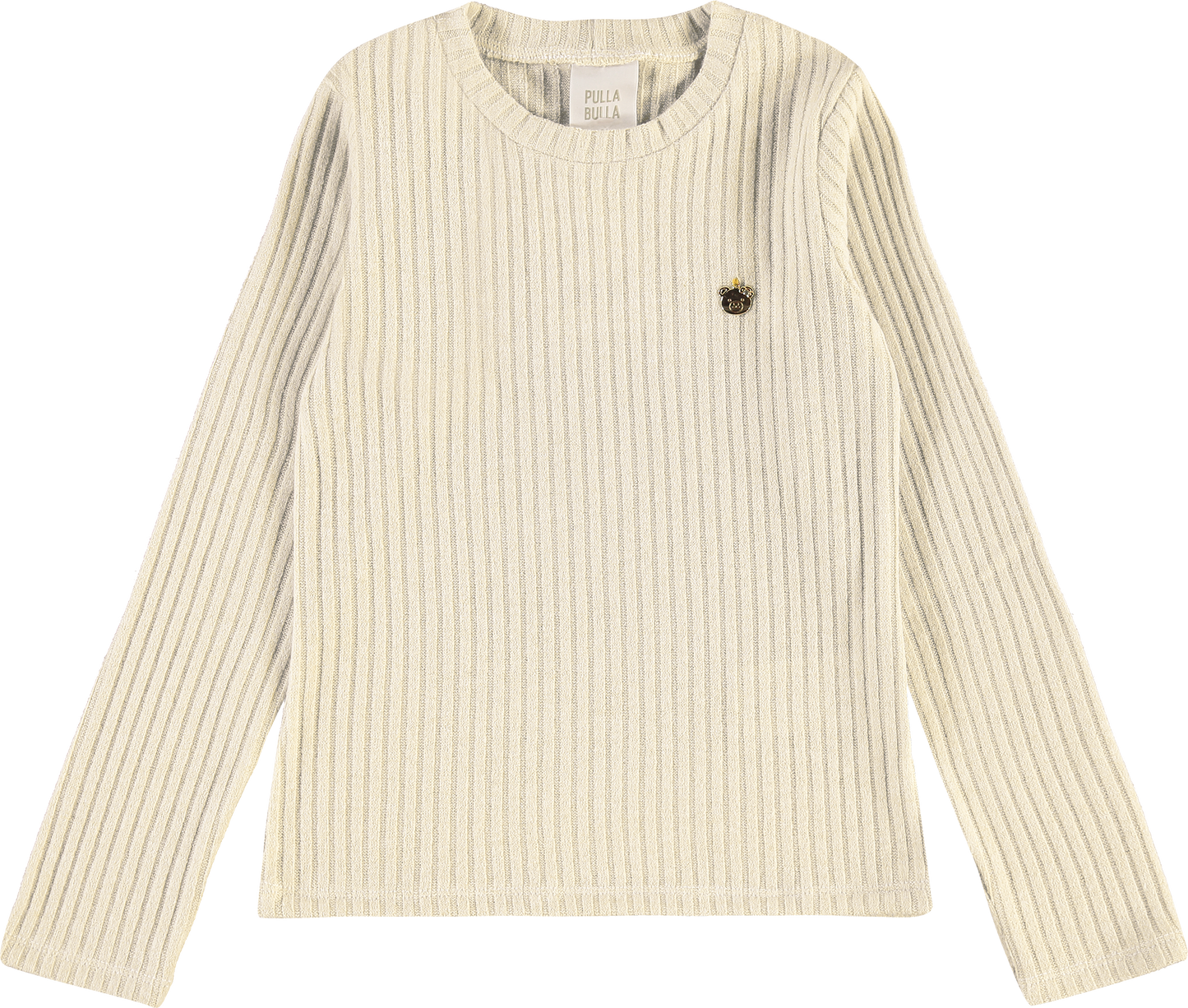 Blusa Feminina Infantil Pulla Bulla – Charme do Ursinho Coroado com Conforto