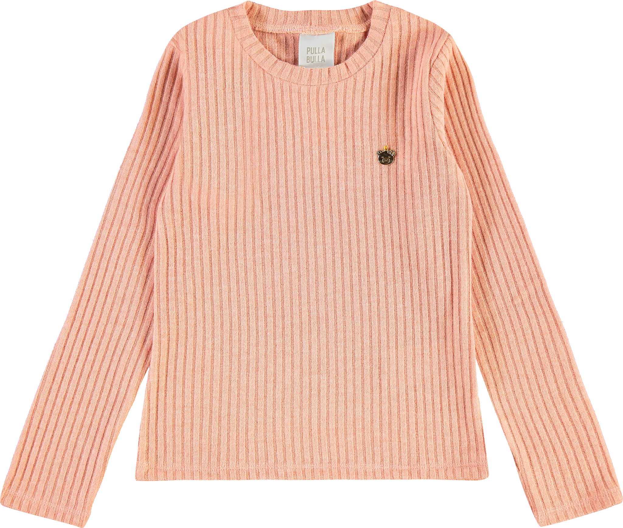 Blusa Feminina Infantil Pulla Bulla – Charme do Ursinho Coroado com Conforto