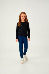 Blusa Feminina Infantil Pulla Bulla – Elegância e Conforto com Detalhes Delicados
