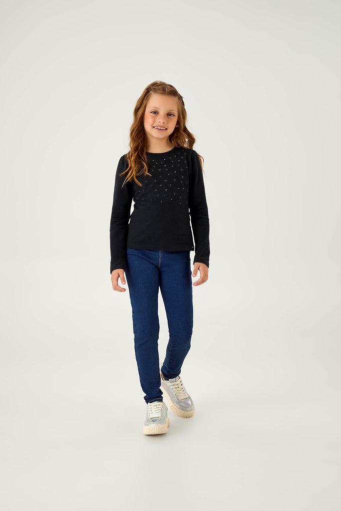 Blusa Feminina Infantil Pulla Bulla – Elegância e Conforto com Detalhes Delicados