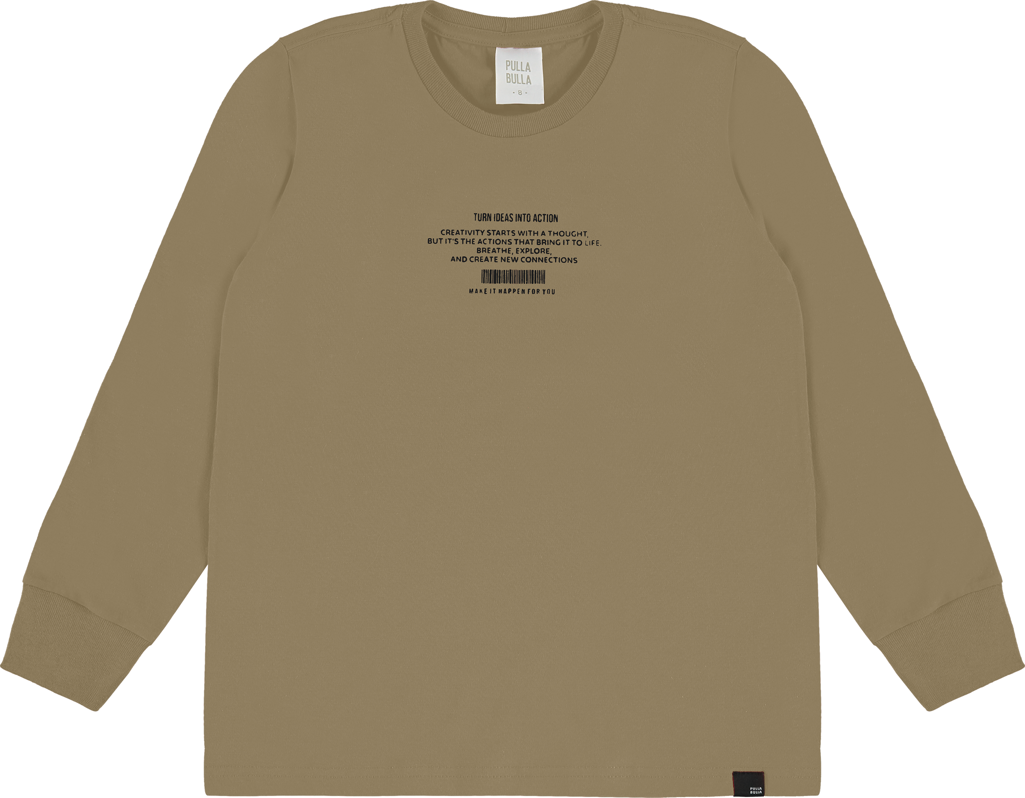 Camiseta Masculina Infantil Manga Longa Pulla Bulla – Inspire e Crie com Estilo