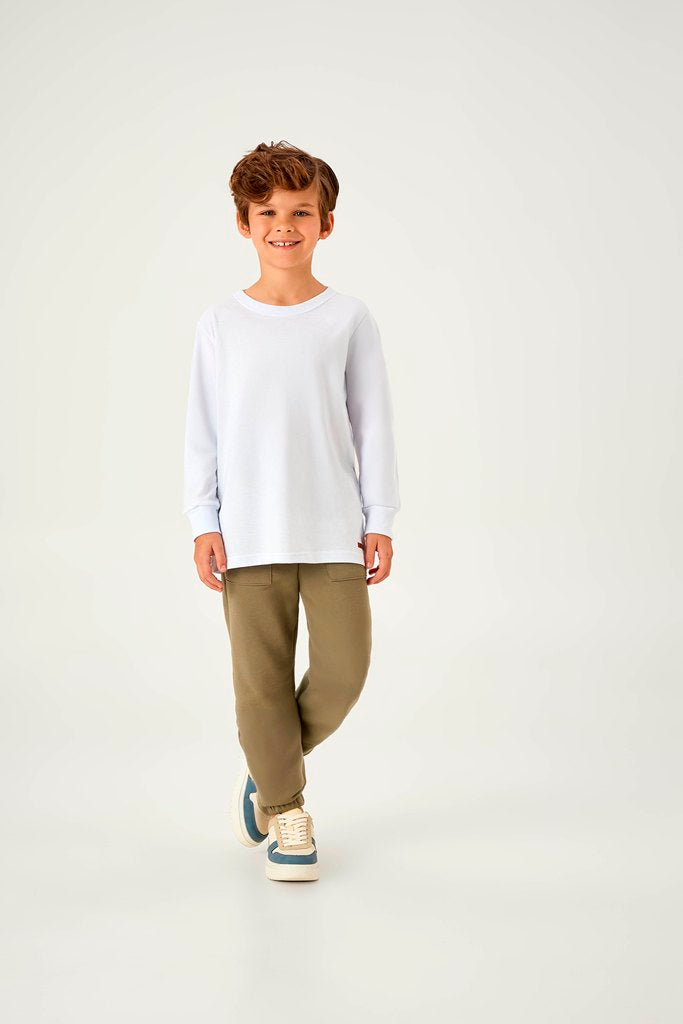 Camiseta Masculina Infantil Manga Longa Pulla Bulla – Conforto