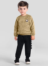 Conjunto Infantil Maculino Moletom Wild Of The Forest