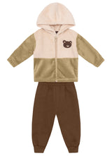 Conjunto Infantil com Capuz Macio e Confortável para Dias Frios