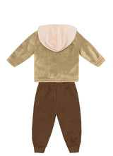 Conjunto Infantil com Capuz Macio e Confortável para Dias Frios