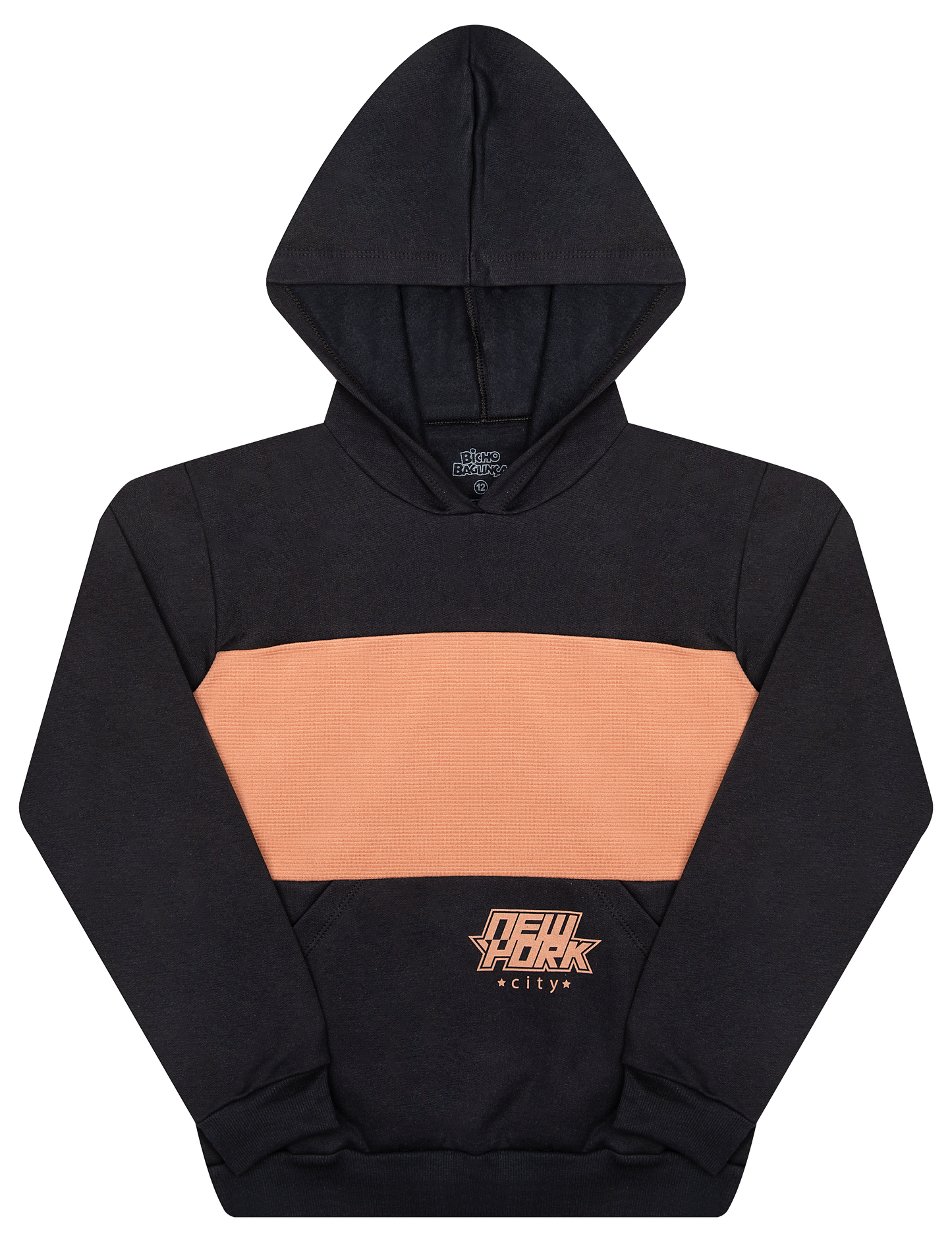 Conjunto de Moletom com Recorte Gorgurão e Estampa para Conforto e Estilo