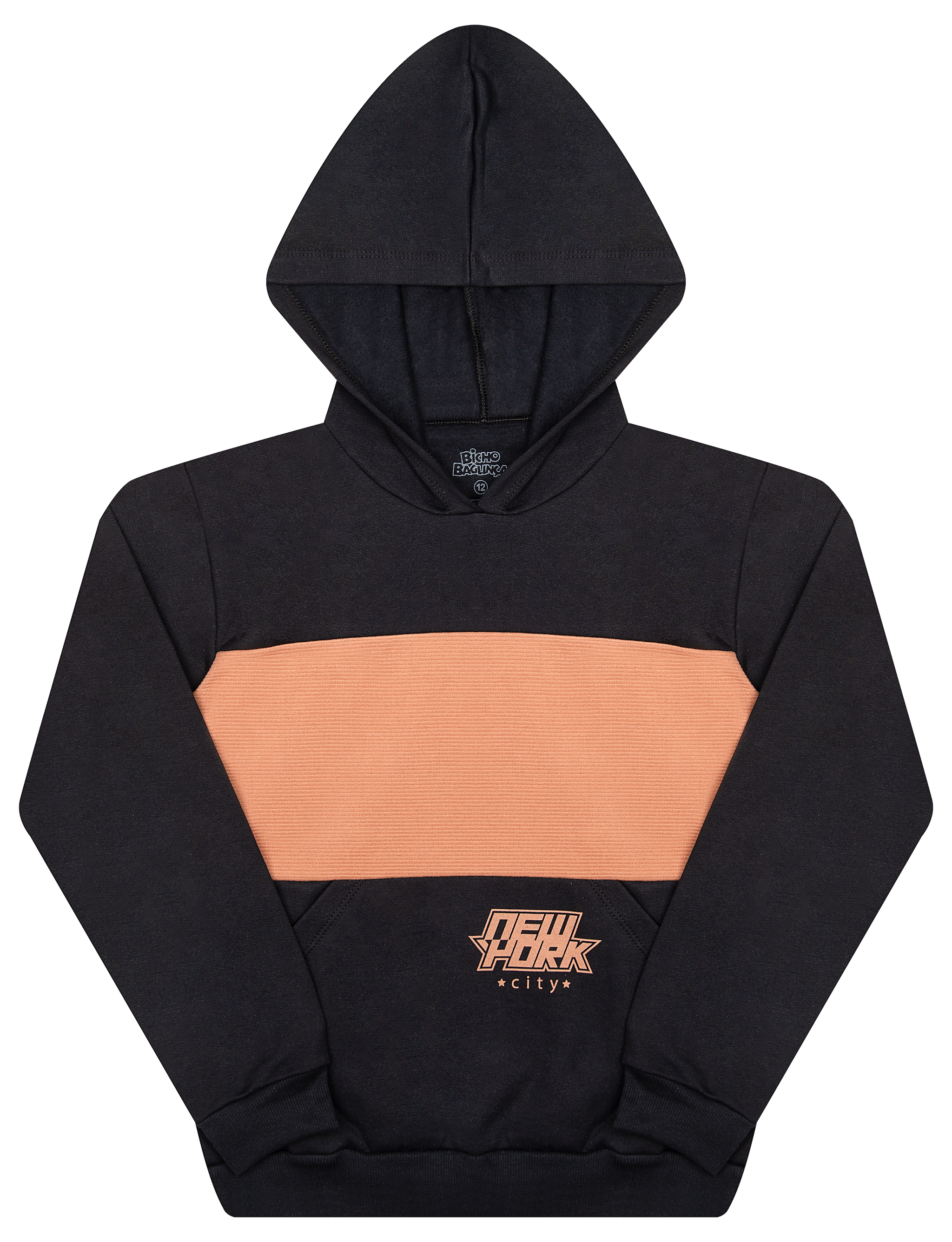 Conjunto de Moletom com Recorte Gorgurão e Estampa para Conforto e Estilo