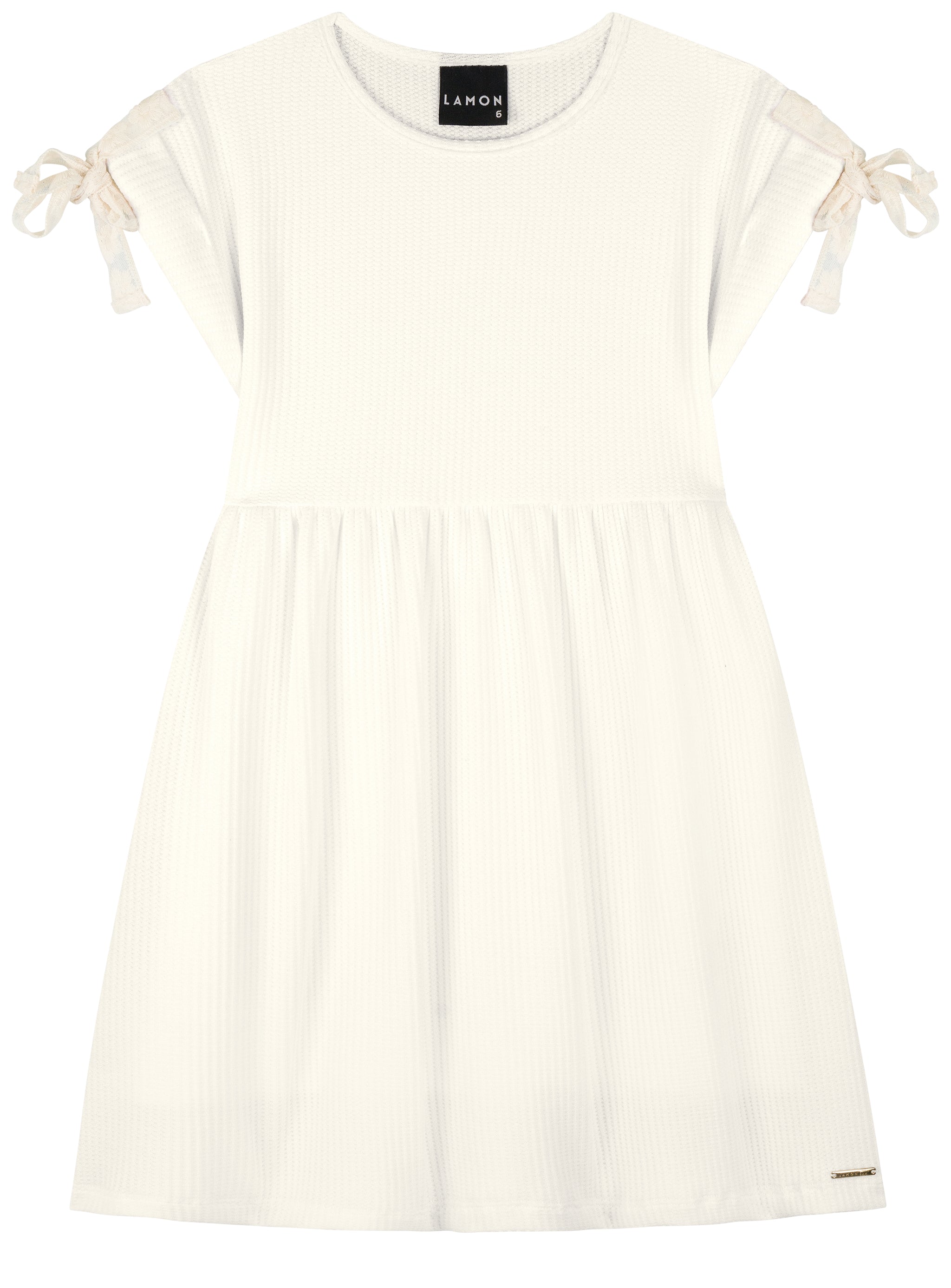 Vestido Feminino Infantil Vegas Tricot Favo