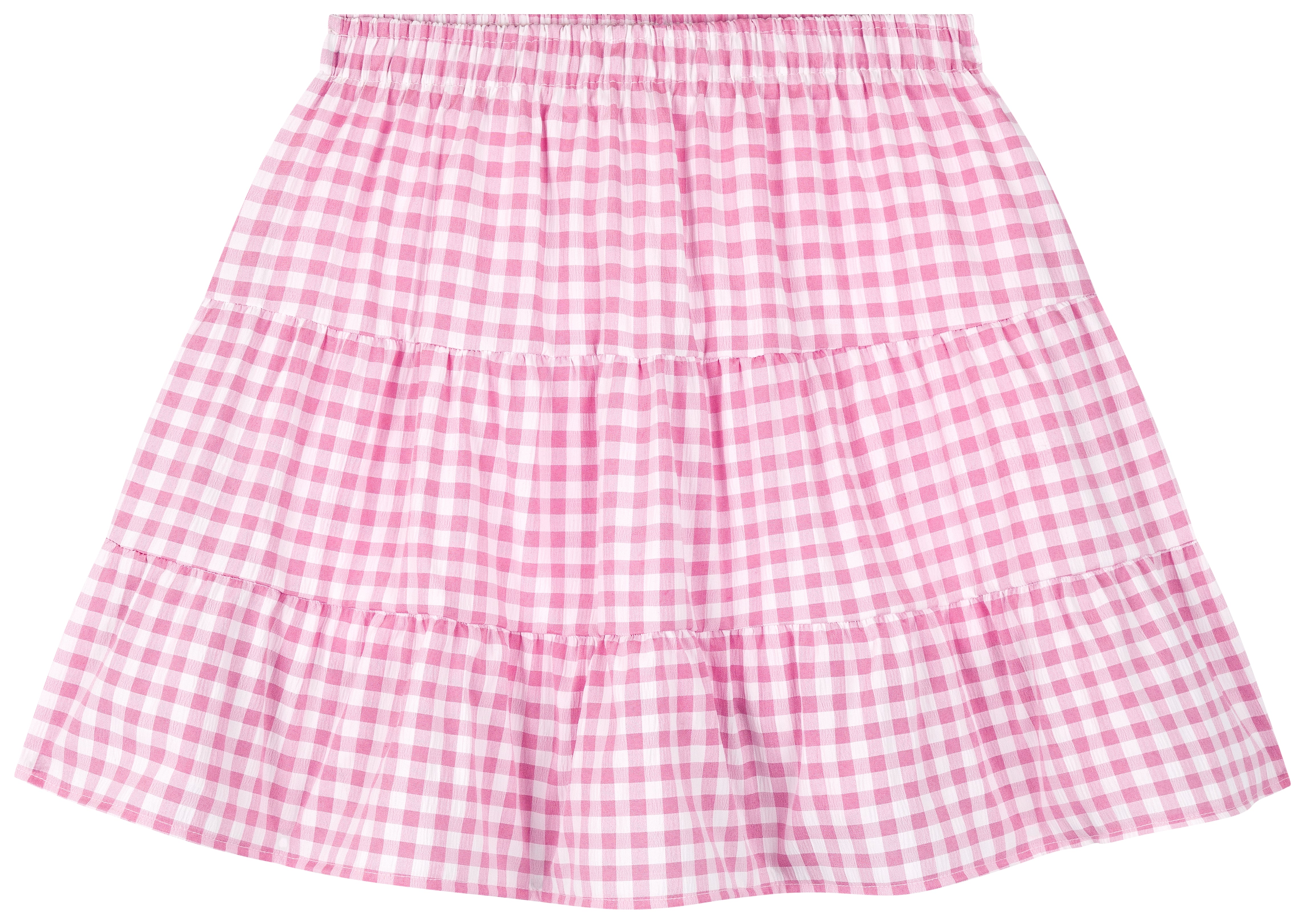 Conjunto Feminino Infantil Vegas Trico Saia Xadrez