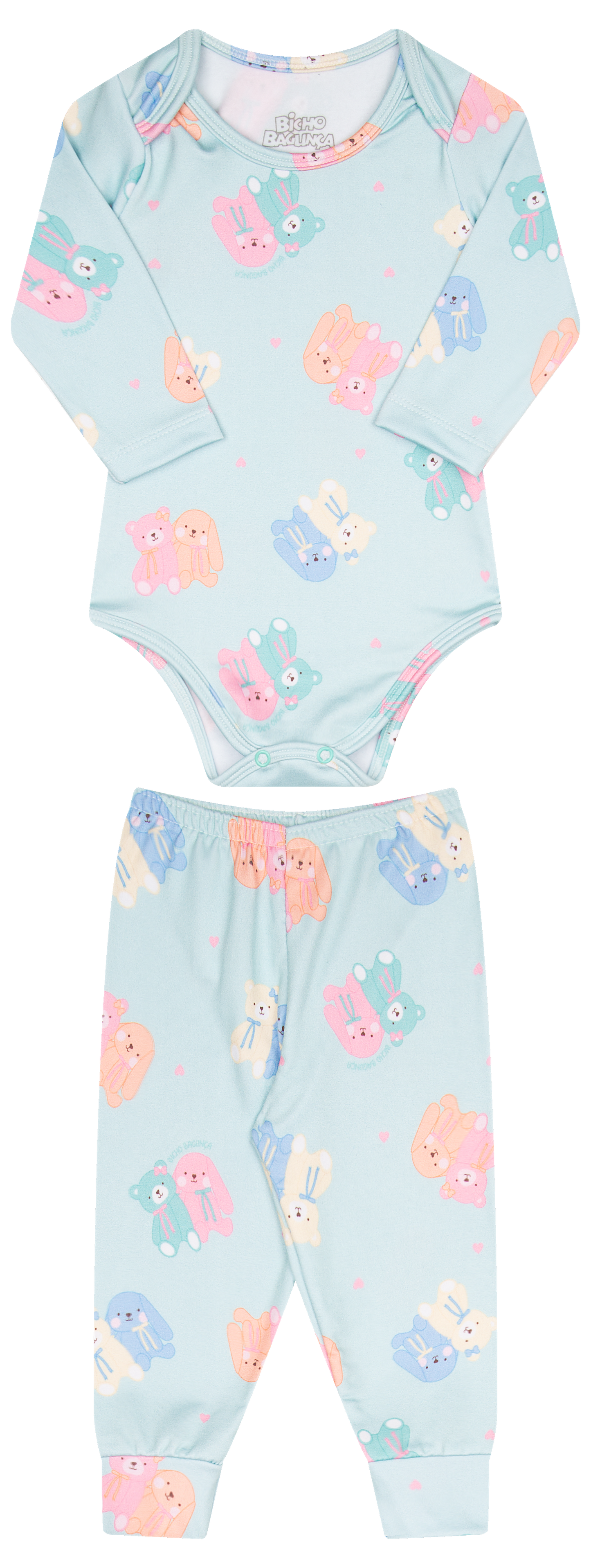 Conjunto Body Feminino Térmico em Suplex Sublimado para Conforto e Estilo