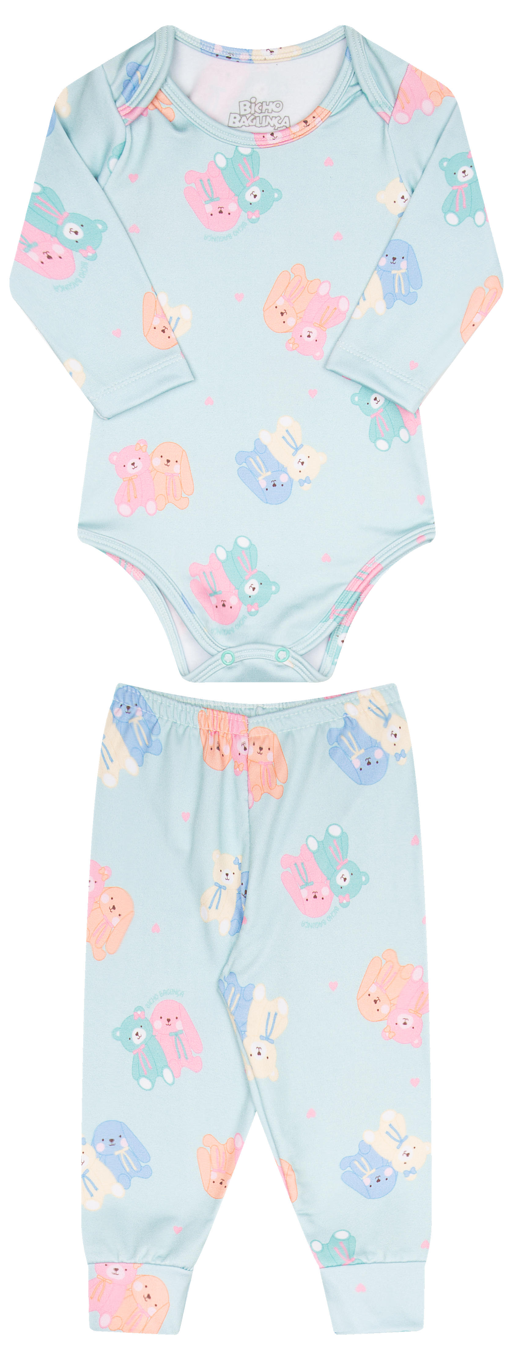 Conjunto Body Feminino Térmico em Suplex Sublimado para Conforto e Estilo