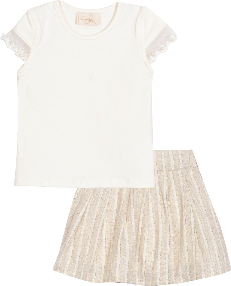 Conjunto Feminino Em Cotton Com Linho Breeze Fabula