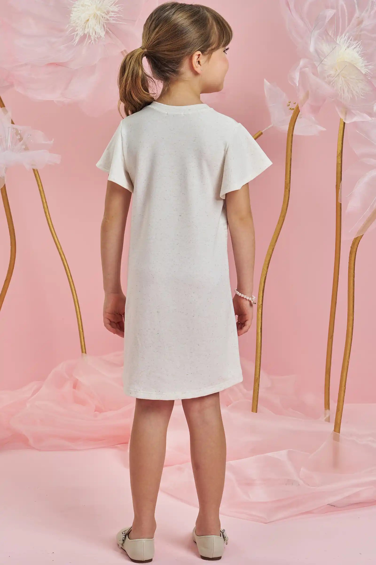 Vestido Feminino Infantil Cachorinha Princesa