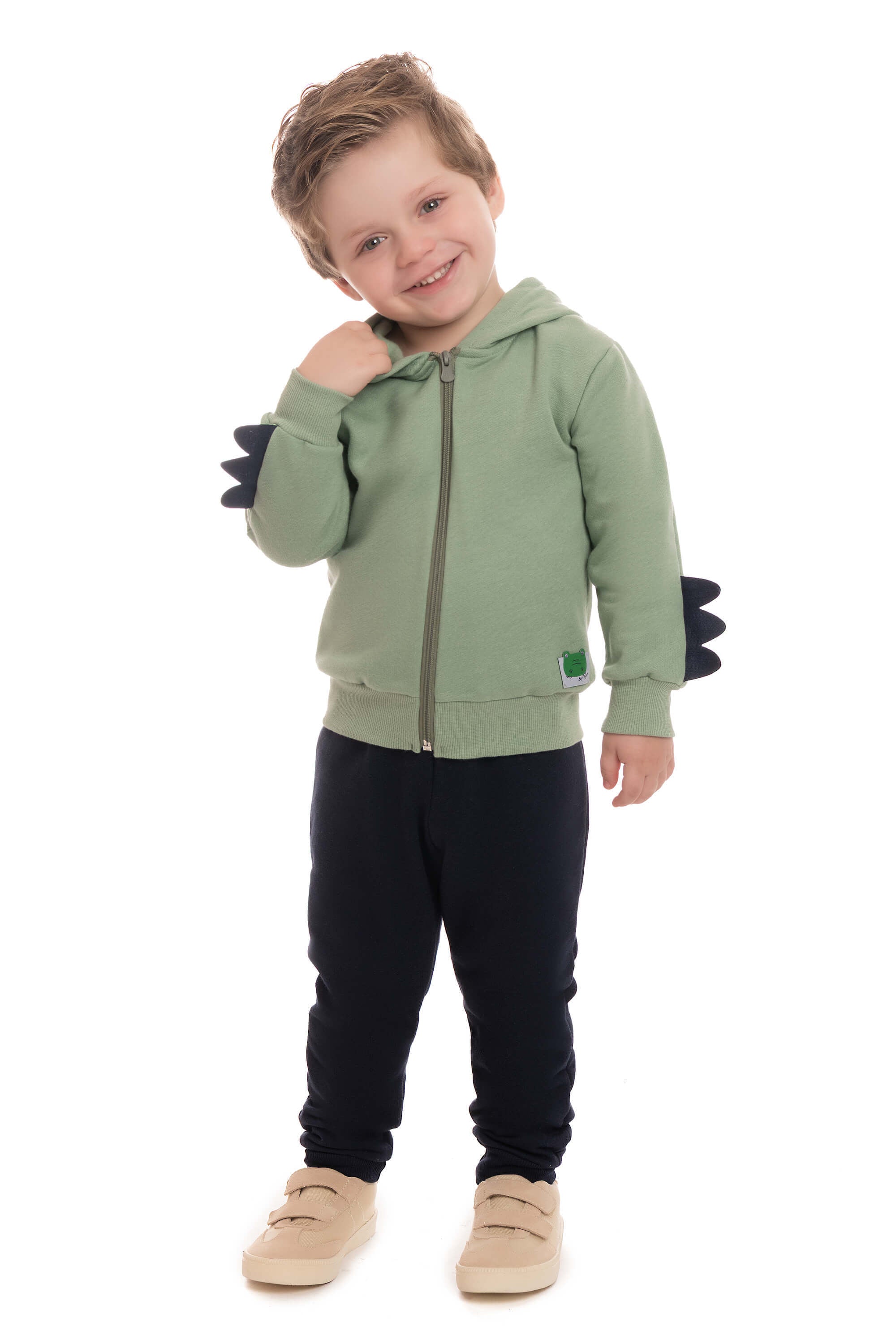 Conjunto Infantil Masculino Jaqueta com Calça Moletom – Estilo e Conforto para o Dia a Dia
