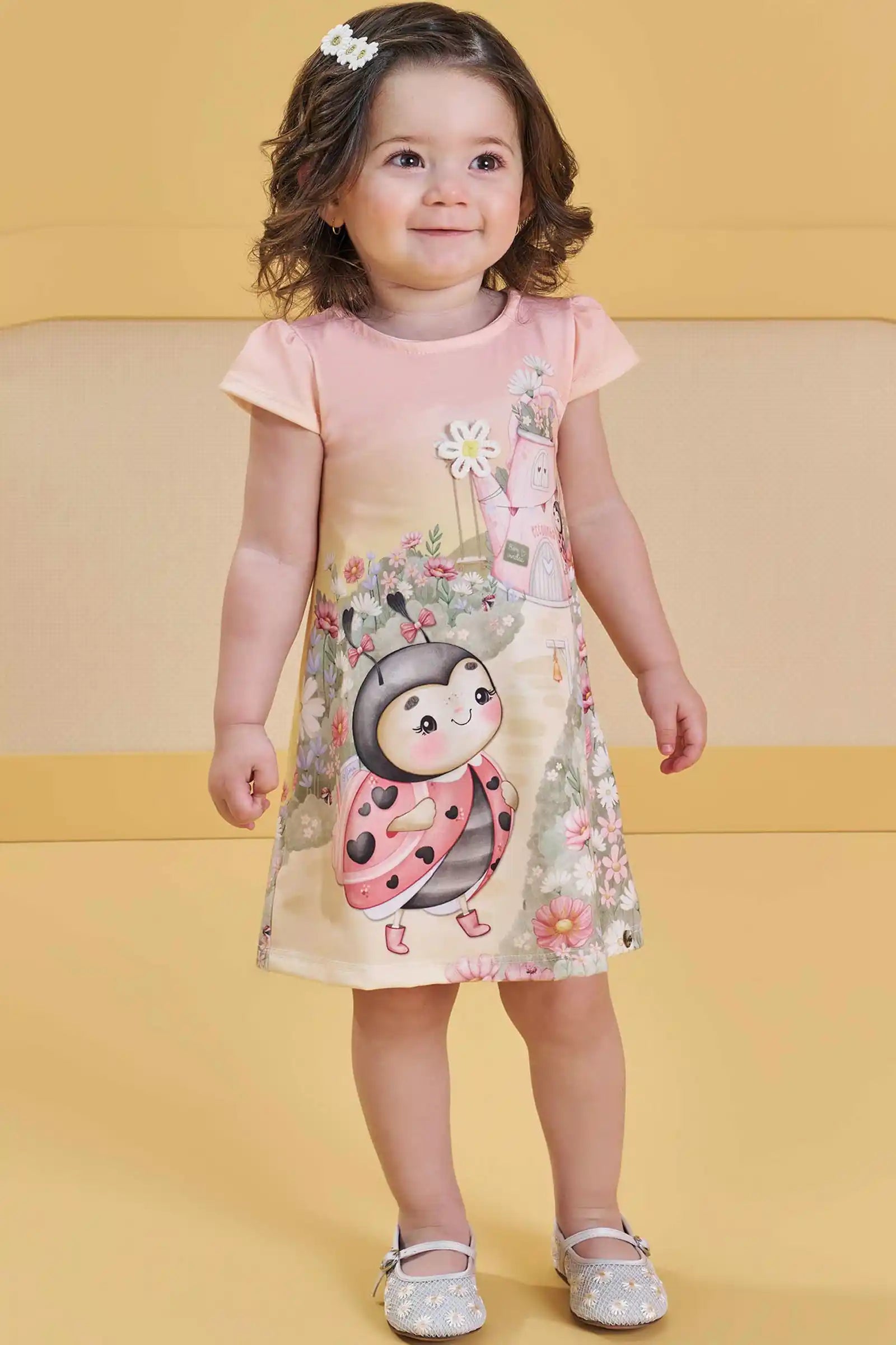 Vestido Feminino Infantil Escolinha