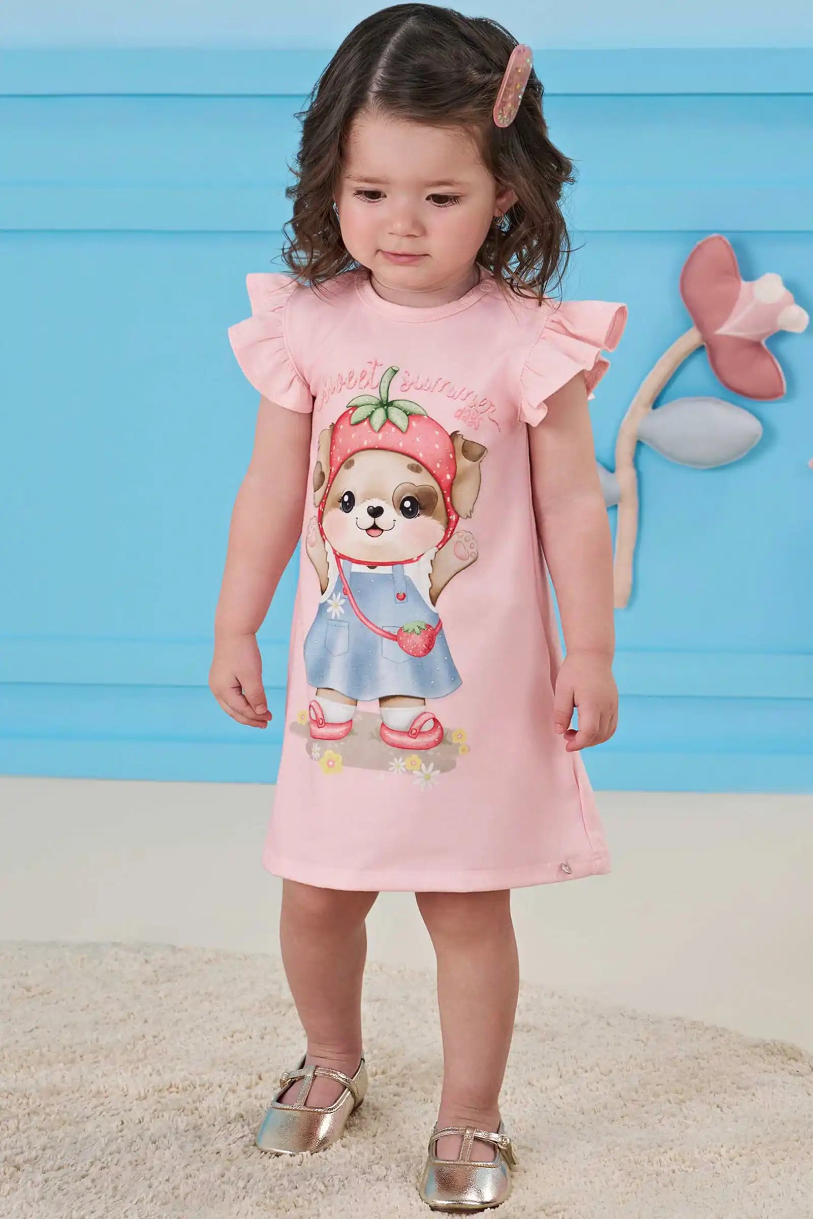 Vestido Feminino Infantil Sweet Summer