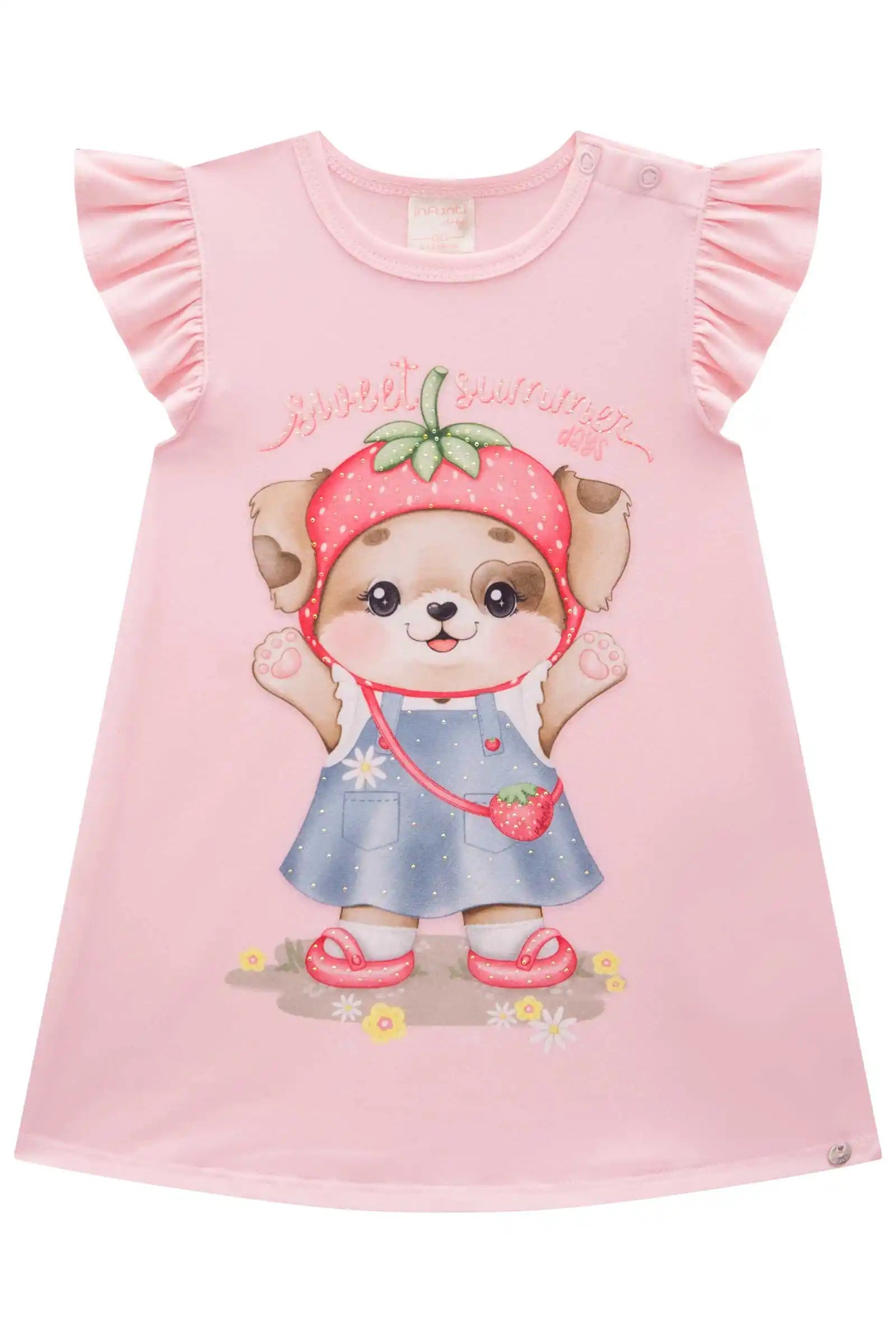 Vestido Feminino Infantil Sweet Summer