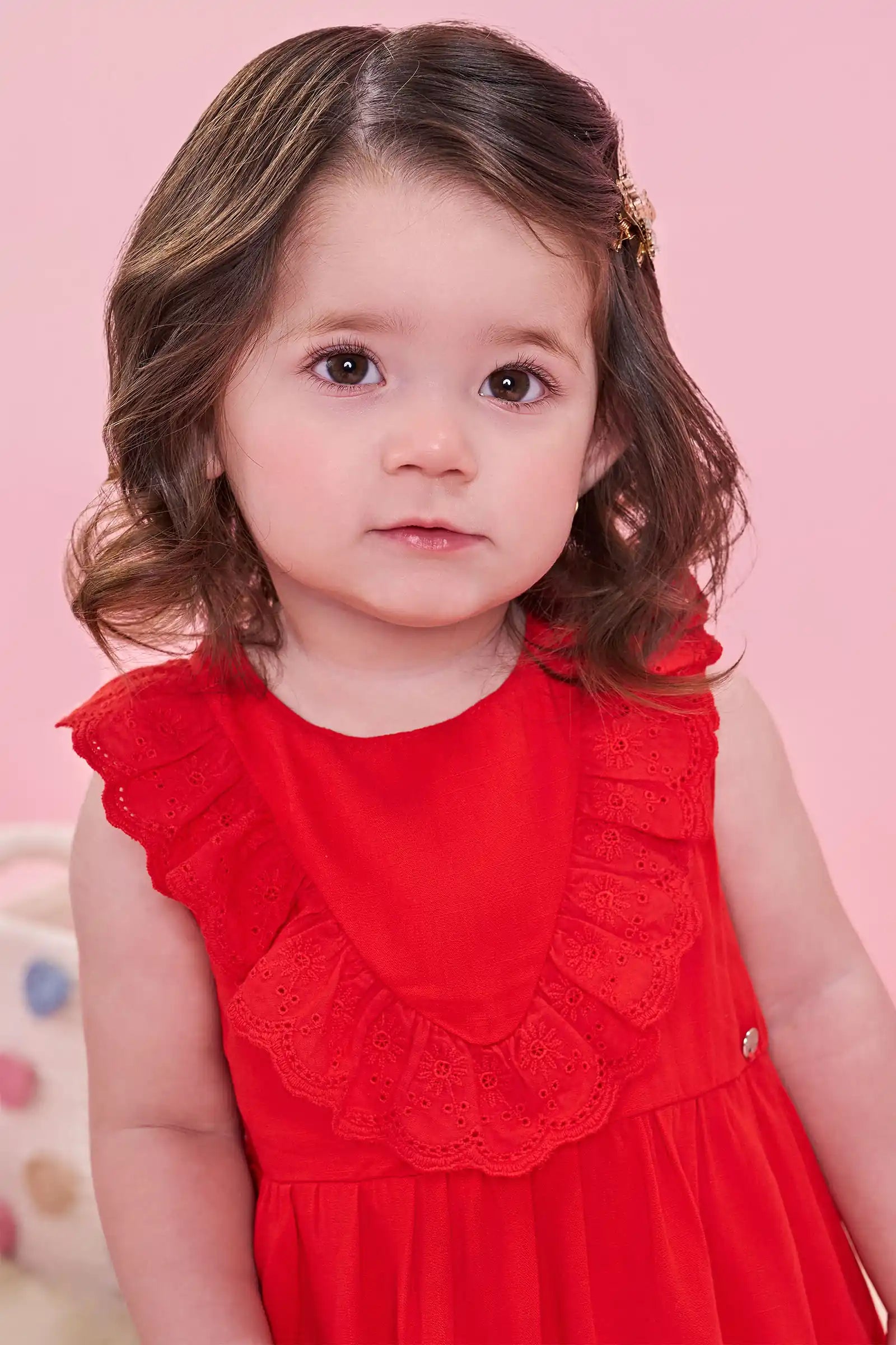 Vestido Feminino Infantil VIscose Nice Com Calcinha