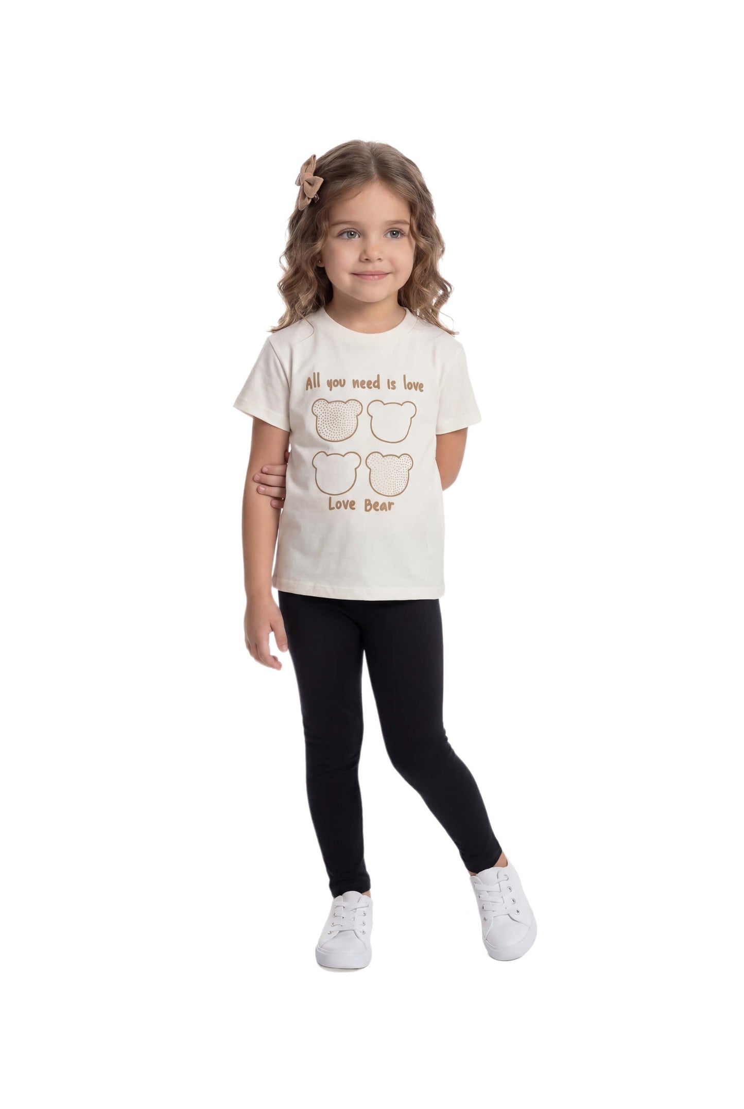 Blusa Infantil Meia Malha Urso – Conforto e Estilo para o Dia a Dia