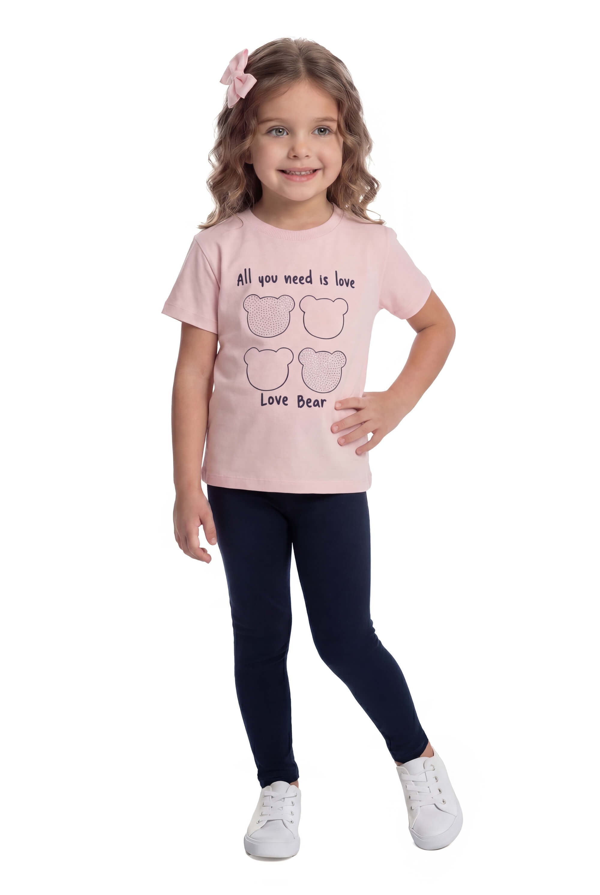 Blusa Infantil Meia Malha Urso – Conforto e Estilo para o Dia a Dia