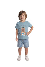 Camiseta Infantil Capigelato – Leve, Divertida e Confortável