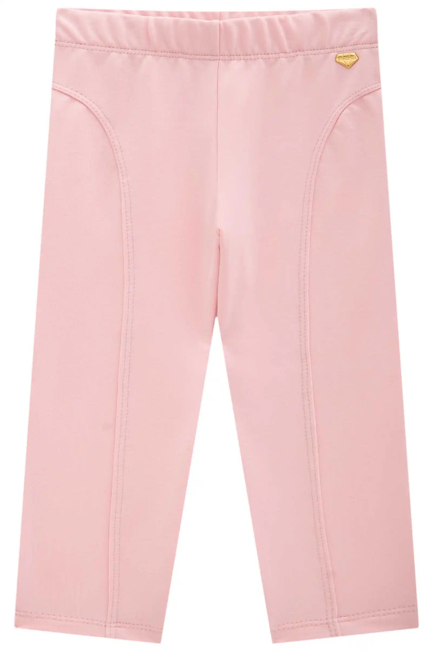 Calça Legging em Termoskin Peluciado Rosa
