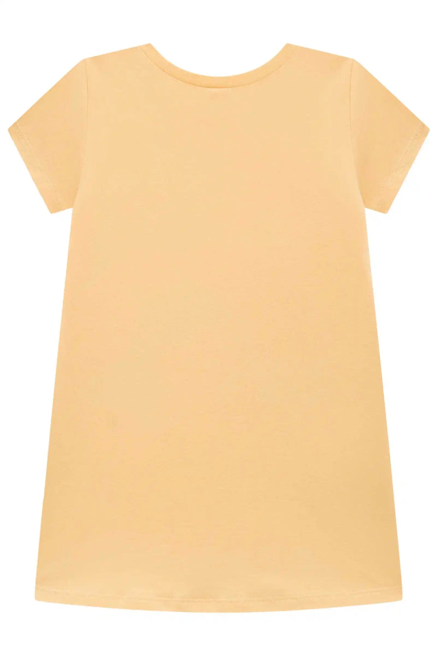 Vestido Infantil em Meia Malha Verde Hunder – Delicadeza e Conforto
