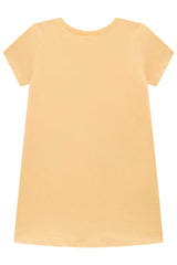 Vestido Infantil em Meia Malha Verde Hunder – Delicadeza e Conforto