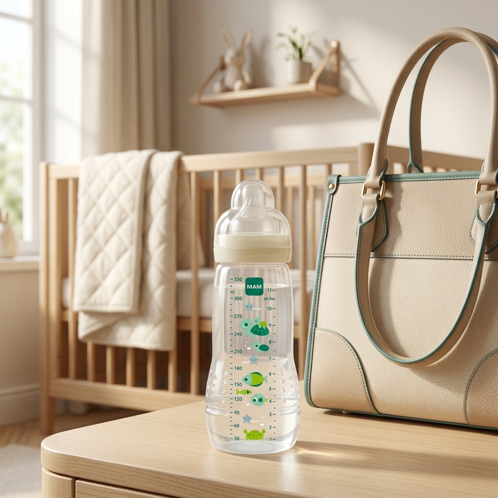 Mamadeira MAM Easy Active 330ml – Conforto e Praticidade na Alimentação do Bebê