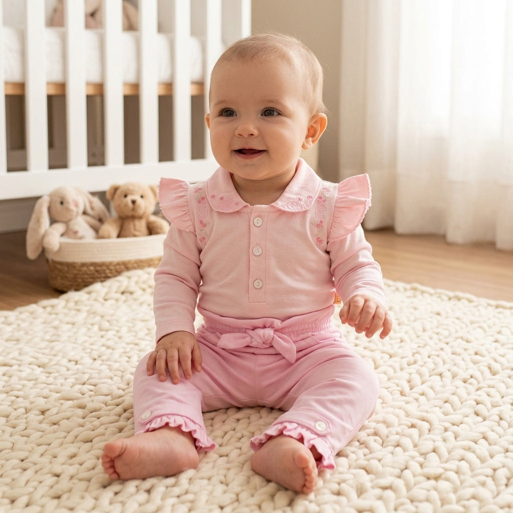 Conjunto Feminino Bebe Aconhego Borboleta