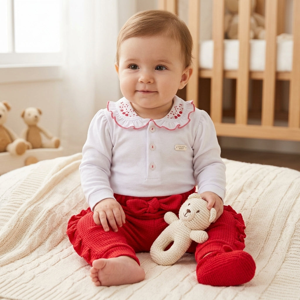 Body Feminino Infantil Calca Fofura
