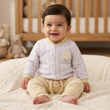 Conjunto de Bebê com Estampa Urso e Conforto Diário