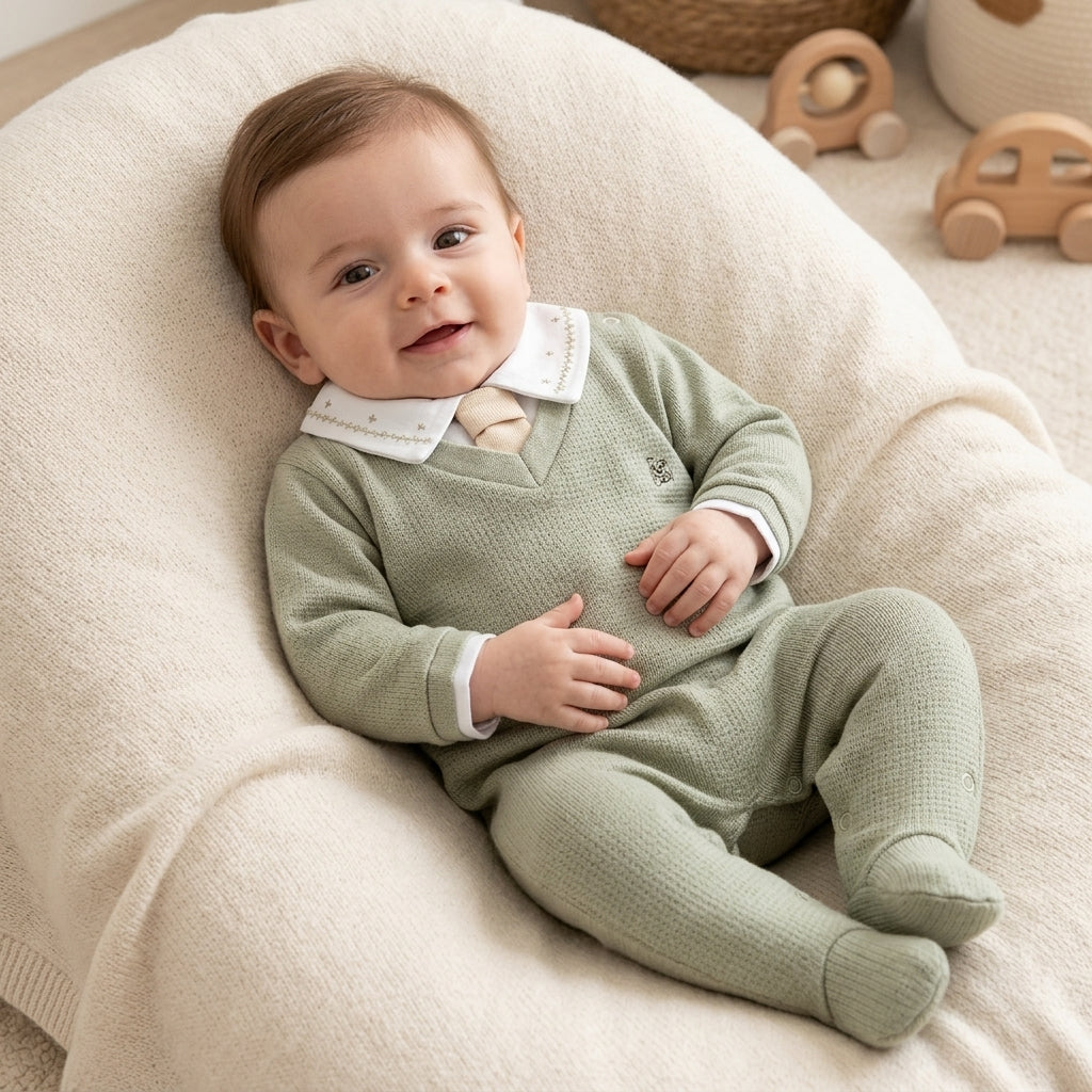 Macacão Masculino Longo com Gola e Gravata Paraiso – Elegância e Conforto Exclusivo