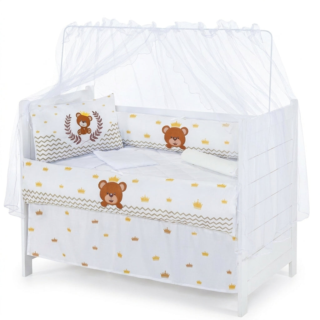 Kit Berço Light Ursinho com Conforto e Proteção