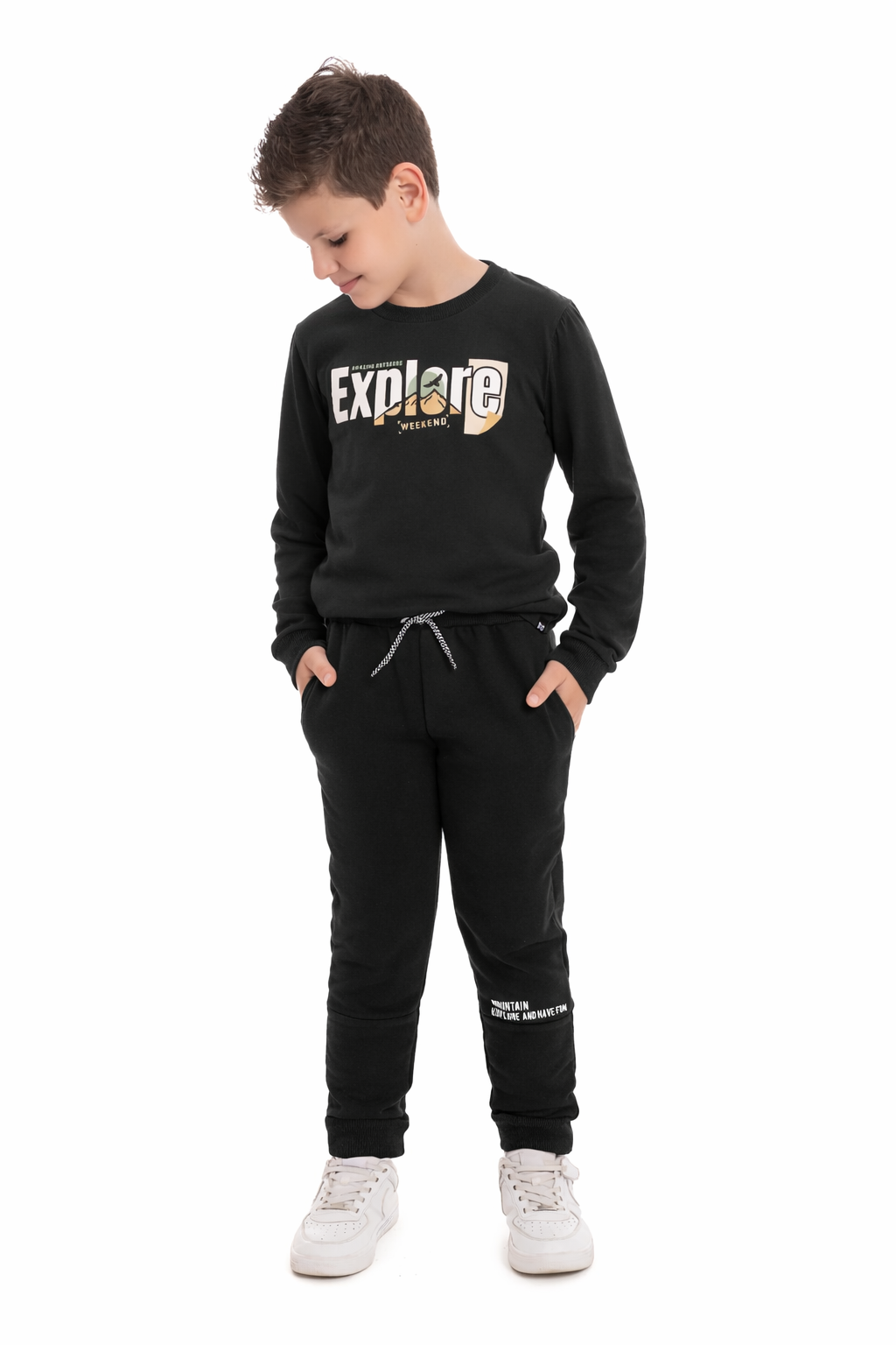 Calça Infantil Masculina Moletom