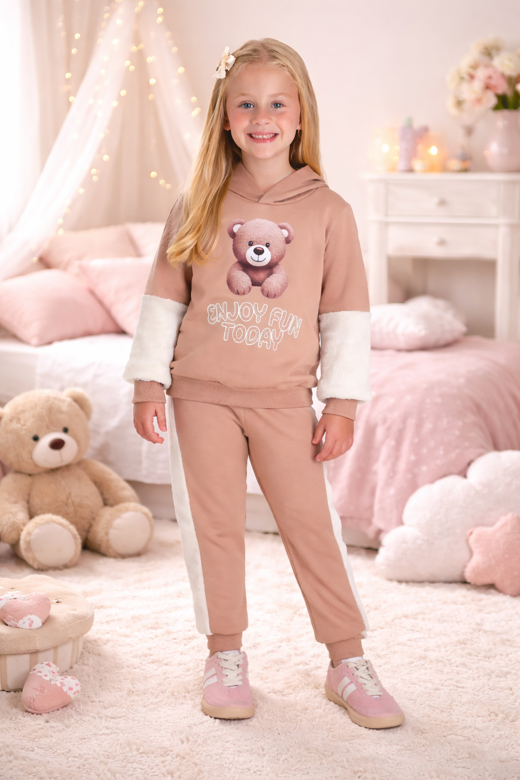 Conjunto Blusão Feminino Enjoy Fun Today