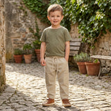 Calça Cargo Sarja Infantil - Conforto e Praticidade