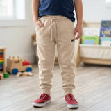 Calça Moletom Bege Overhead - Conforto e Versatilidade