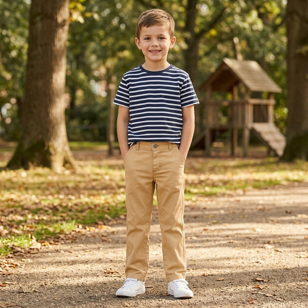 Calça Clean Sarja Comfort - Estilo e Conforto para o Dia a Dia