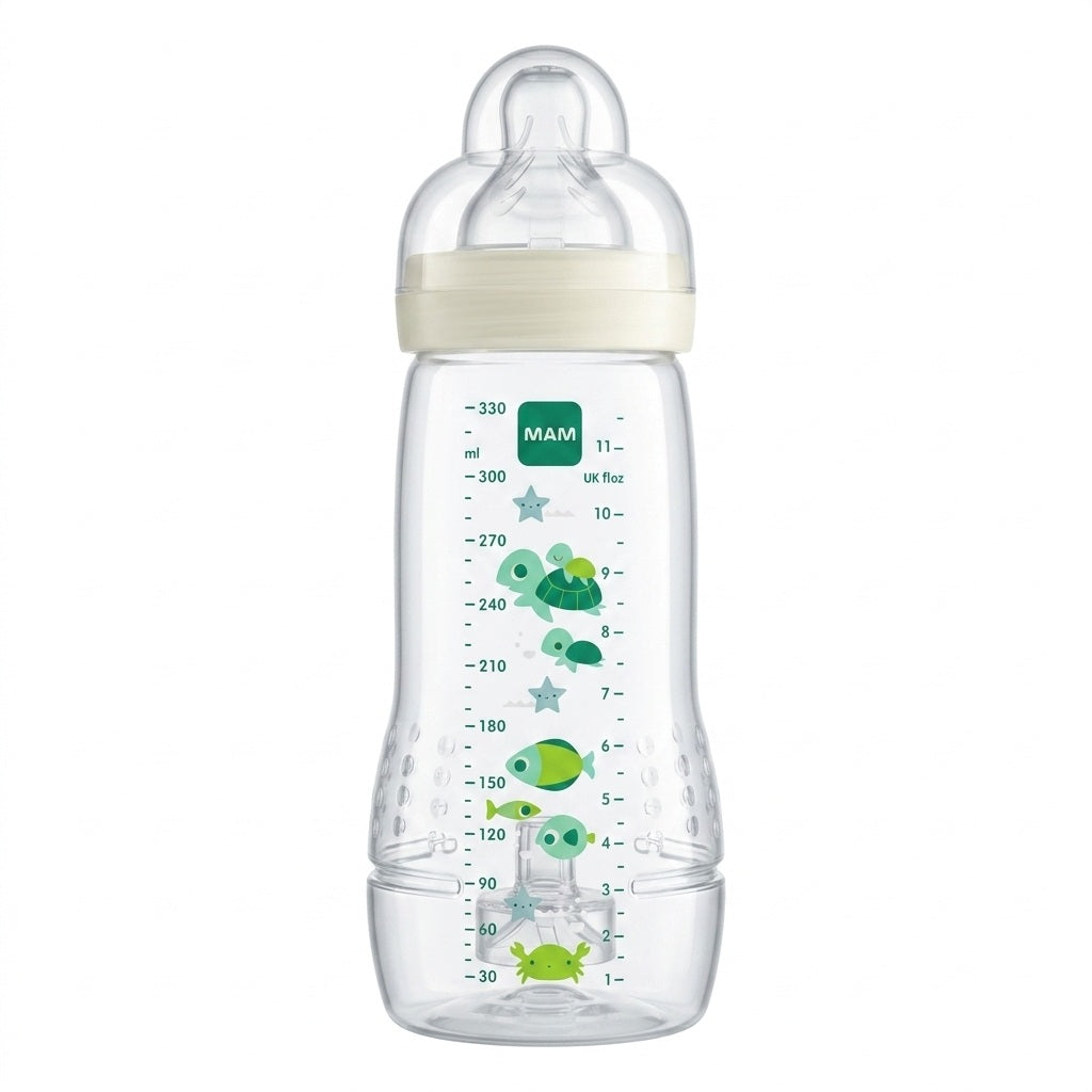Mamadeira MAM Easy Active 330ml – Conforto e Praticidade na Alimentação do Bebê