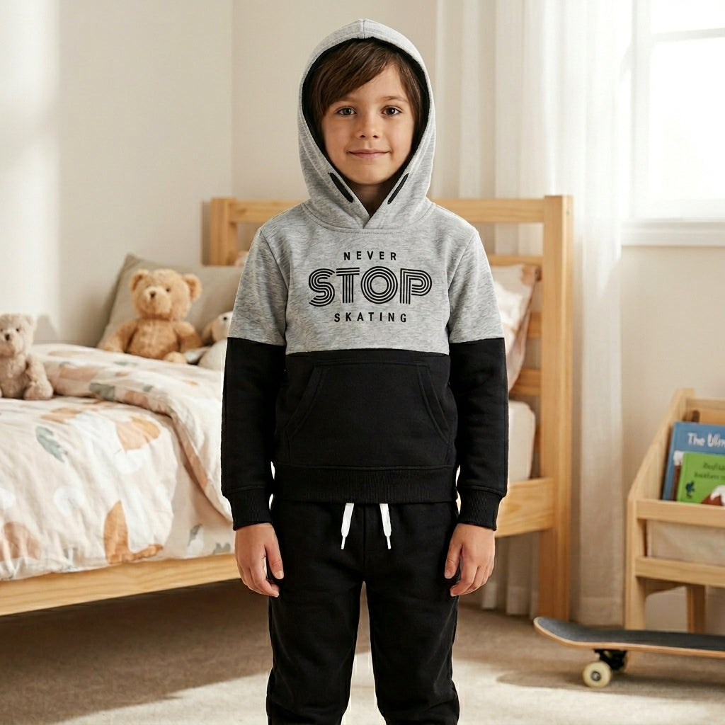 Conjunto Masculino Infantil Never Stop