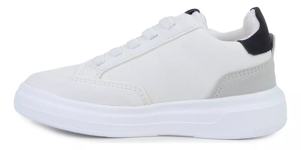 Tênis Masculino Infantil  Capri Mini Branco