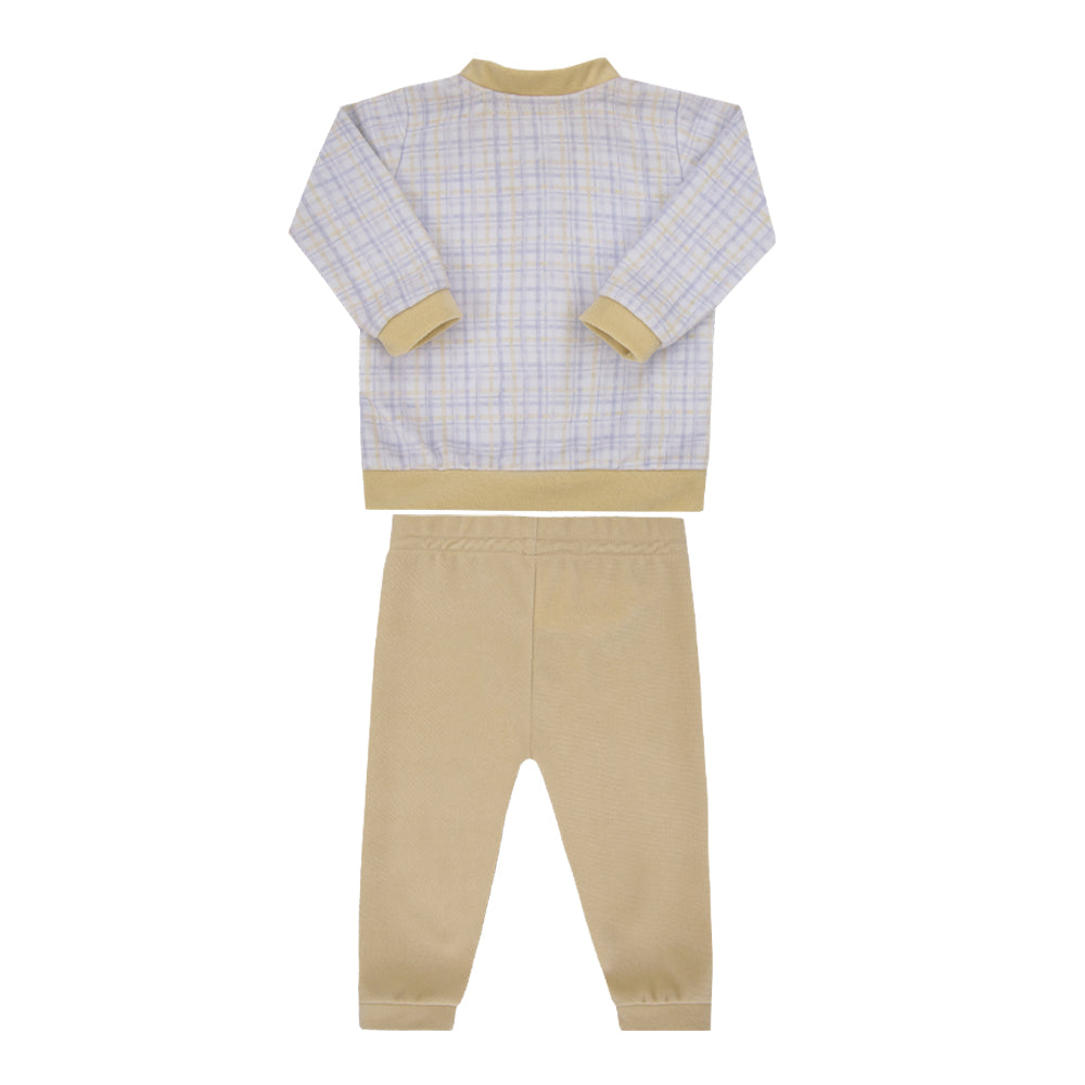 Conjunto de Bebê com Estampa Urso e Conforto Diário