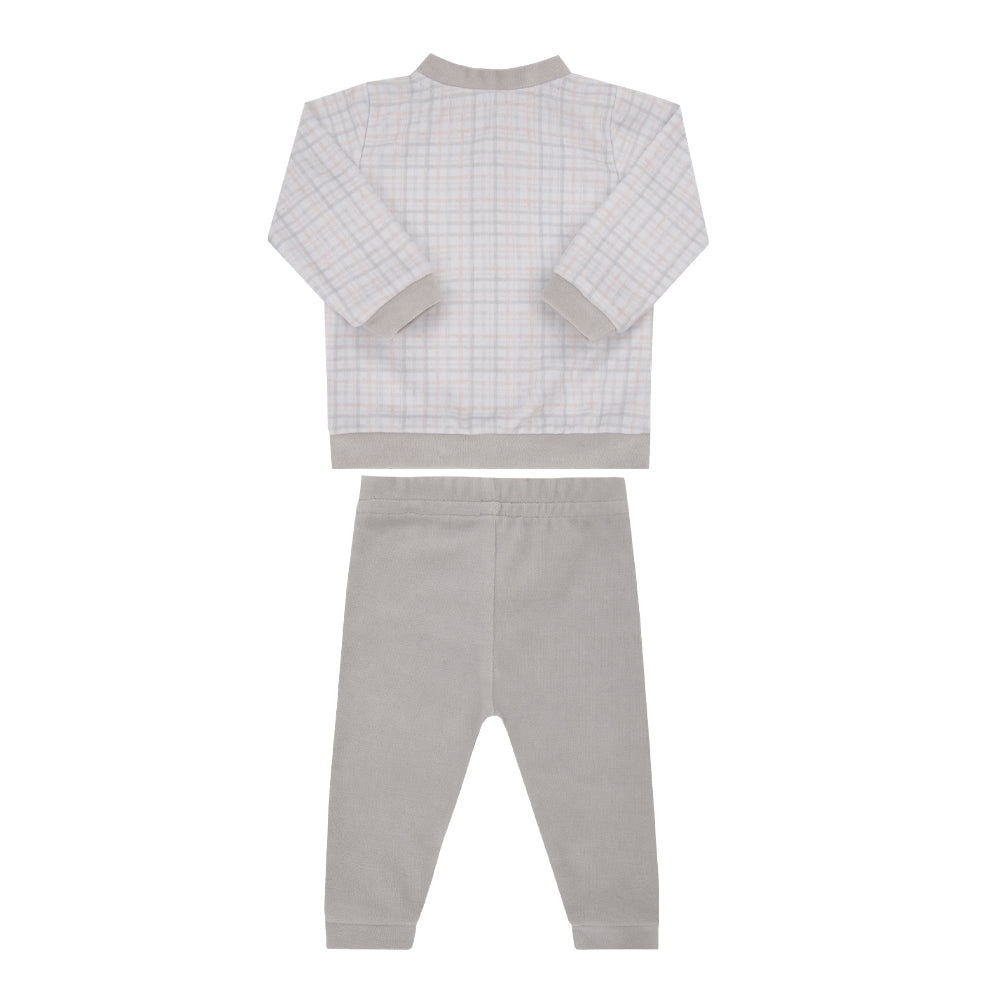 Conjunto de Bebê com Estampa Urso e Conforto Diário