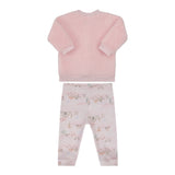 Conjunto de Bebê com Jaqueta Peluciada e Calça Estampada